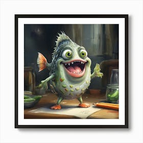 Puffer Fish 5 Art Print