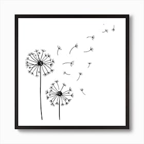 Dandelion Art Print