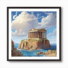 Parthenon Affiche