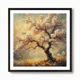 Blossoming Cherry Tree Art Print