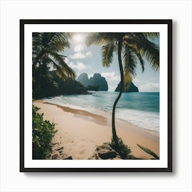 Beach - Beach Stock Videos & Royalty-Free Footage 1 Art Print