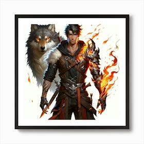 Ronan Ashheart Full Body Art Print