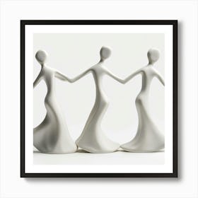 Three Dancers Art Print