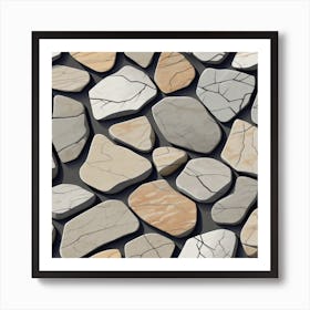 Stone Wall 36 Art Print