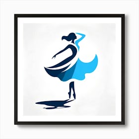 Elegance Dancer art Art Print