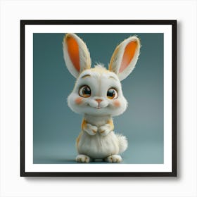 Cute Bunny 5 Art Print