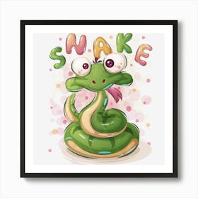 Snake Art Print