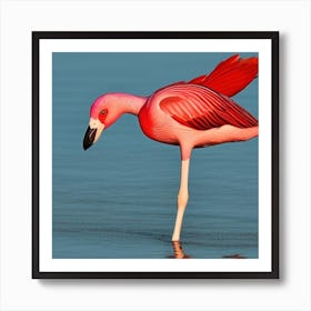 Flamingo 1 Art Print