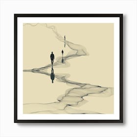 Sand Dunes - Minimal Line art -city wall art, colorful wall art, home decor, minimal art, modern wall art, wall art, wall decoration, wall print colourful wall art, decor wall art, digital art, digital art download, interior wall art, downloadable art, eclectic wall, fantasy wall art, home decoration, home decor wall, printable art, printable wall art, wall art prints, artistic expression, contemporary, modern art print Art Print