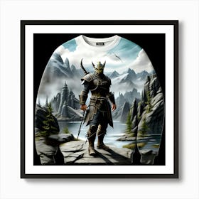 Skyrim Jumper Art Print