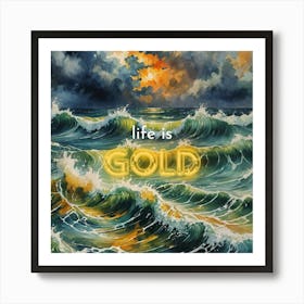 Storm Life Art Print