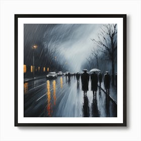 Rainy Day Art Print