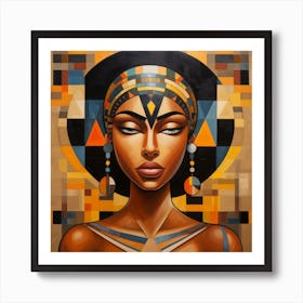 Egyptian Woman 3 Art Print