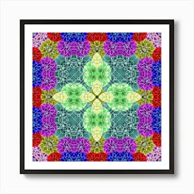 Flower Design Design Artistic 1 Art Print