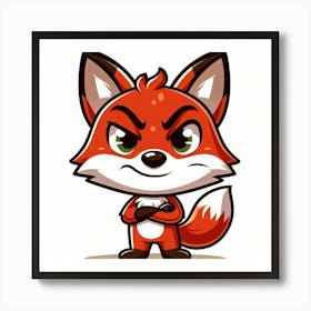 The red fox 3 Art Print