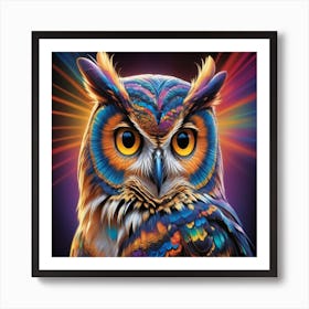 Albedobase Xl Topnotch A Beautifully Designed Owl Emerges Ador 1 (1) Art Print