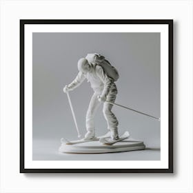 Skier 1 Art Print