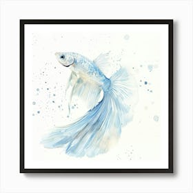 Siamese Catfish Art Print