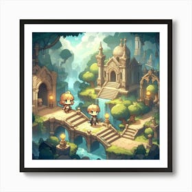 Tiny Tales From A Lost Kingdom 3 Art Print