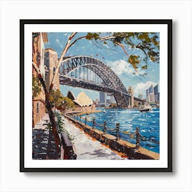 Sydney Harbour Bridge 2 Art Print