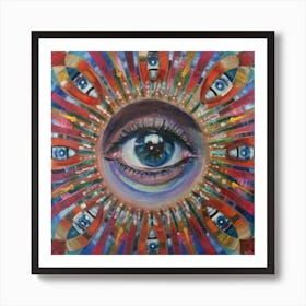 All Seeing Eye Art Print