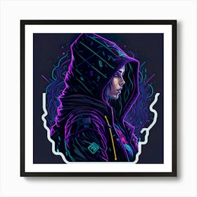 Artwork Cyberpunk Hoo (78) Art Print