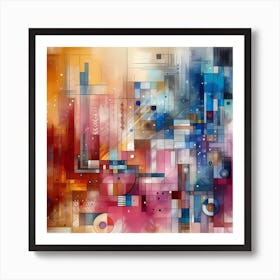 Abstract Painting 68 Art Print