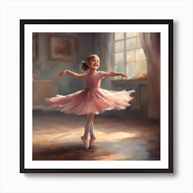 Little Ballerina Art Print