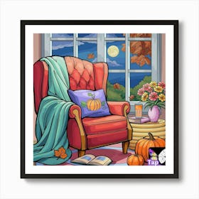 Autumn Scene Art Print