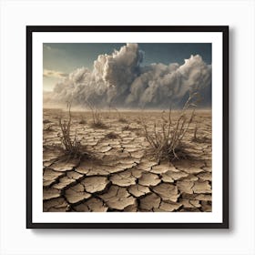 Dry Land 14 Art Print