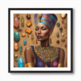 Divine Melanin Queen 222 Art Print