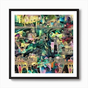 'Cityscape' 1 Art Print