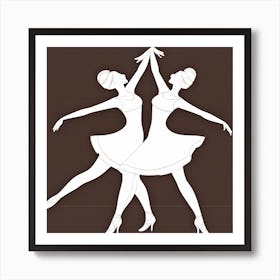 Ballet Dancers 3 Art Print