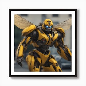 Bumblebee: The Brave Autobot Art Print