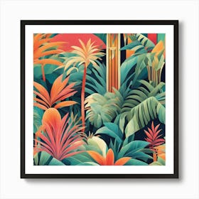 Tropical Jungle 6 Art Print