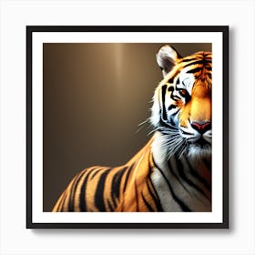 Bengal Tiger Art Print