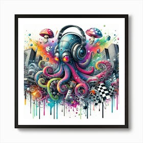 Octopus 28 Art Print