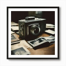 Old Camera Art Print