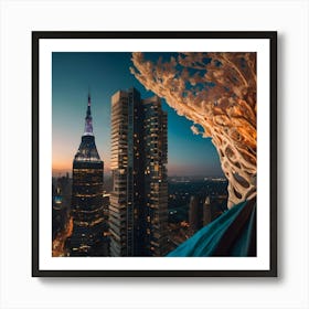 Sydney Skyline Art Print