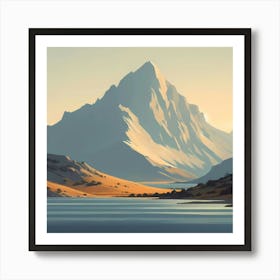 Landscape Painting 127 Art Print