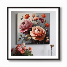 Peonies Art Print