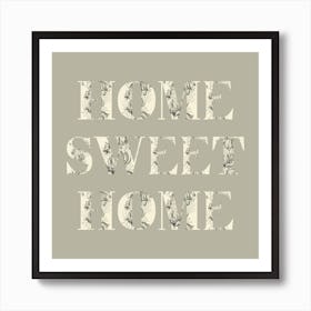 Home Sweet Home Light Art Print