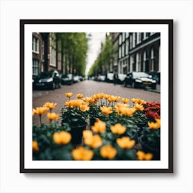 Flowers In Amsterdam Photography (6) Art Print
