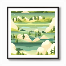 Landscapes 4 Art Print