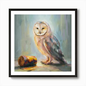 Barn Owl 3 Art Print
