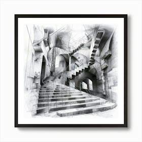 Stairway To Heaven 5 Art Print