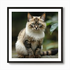 Siamese Cat Art Print