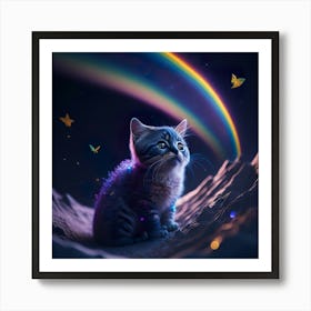 Cat Galaxy (16) Art Print