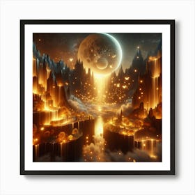 Fantasy Landscape Art Print