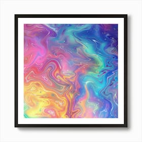 Abstract Painting 19 Art Print